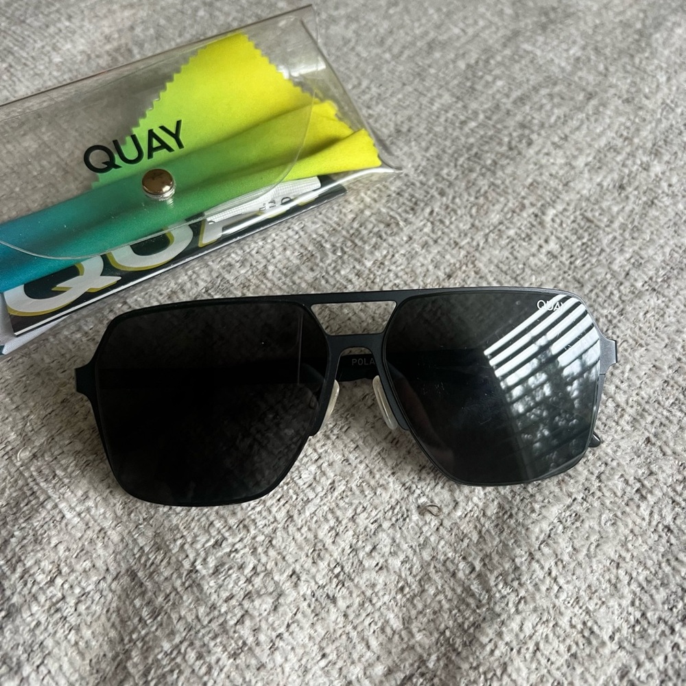 Quay Black Sunglasses